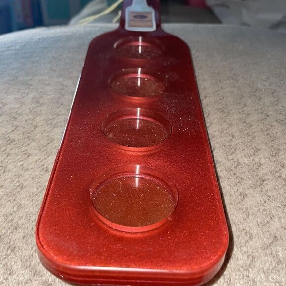 Handmade resin epoxy shot flight board Tito's Vodka - Picture 4 of 4